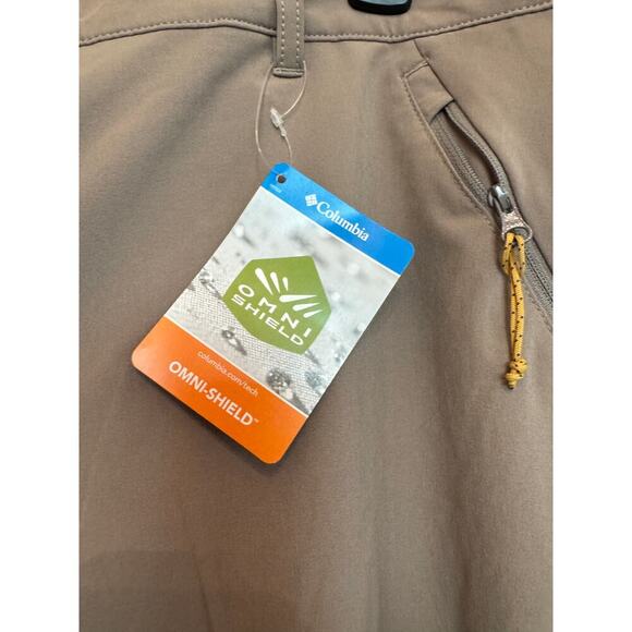 Columbia Fir Ridge Shorts Men’s 42 Omni-Shield Stretch Hiking Outdoor NWT - Picture 3 of 8